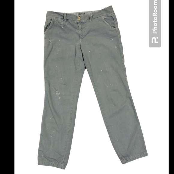 American Eagle cropped pants Size 6 - Picture 6 of 6